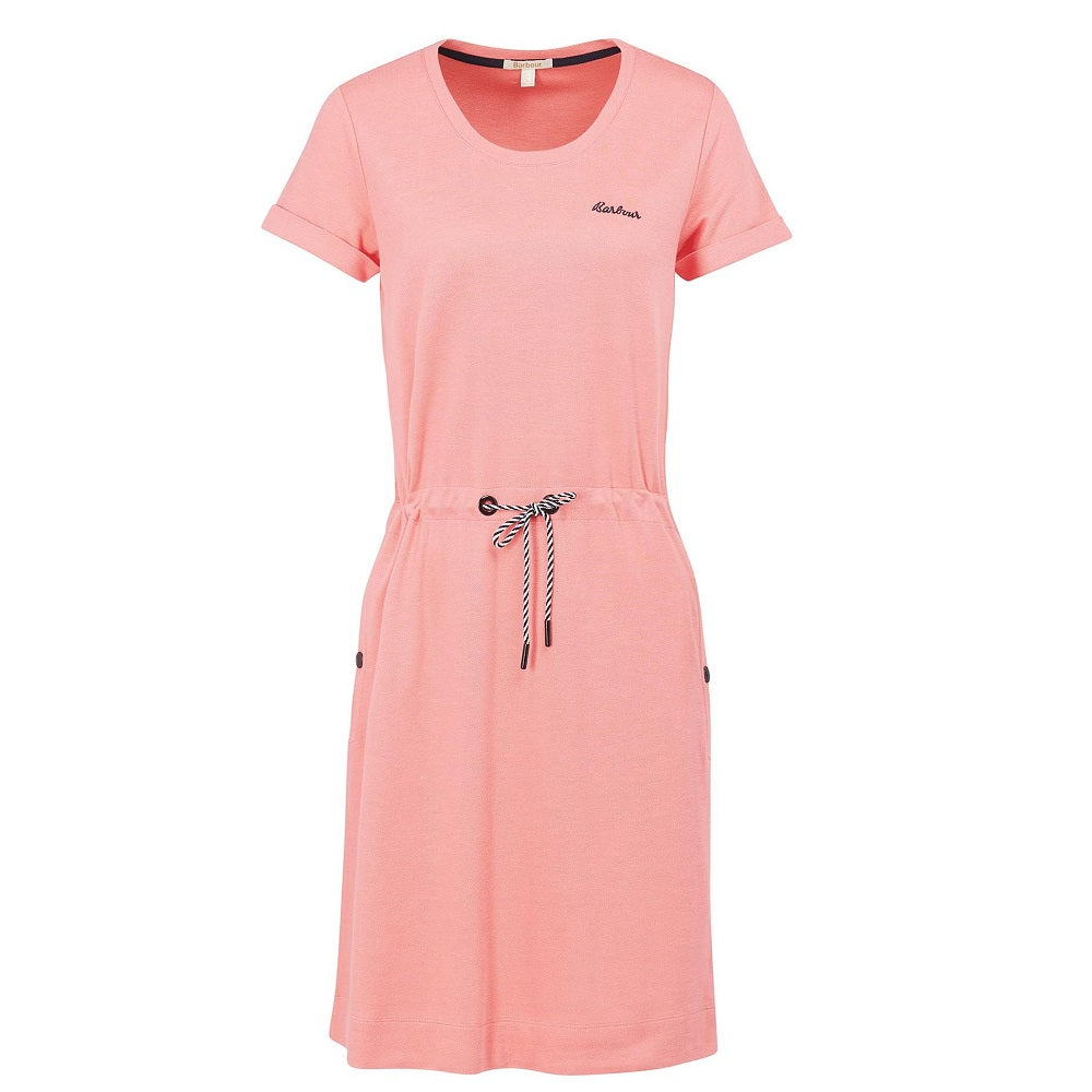 Barbour Baymouth Dress Womens Pink Punch Size: 14 Barbour Baymouth Dress Womens Pink Punch Size: 14