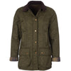 Barbour Women Beadnell Polarquilt Jacket Olive Size US10