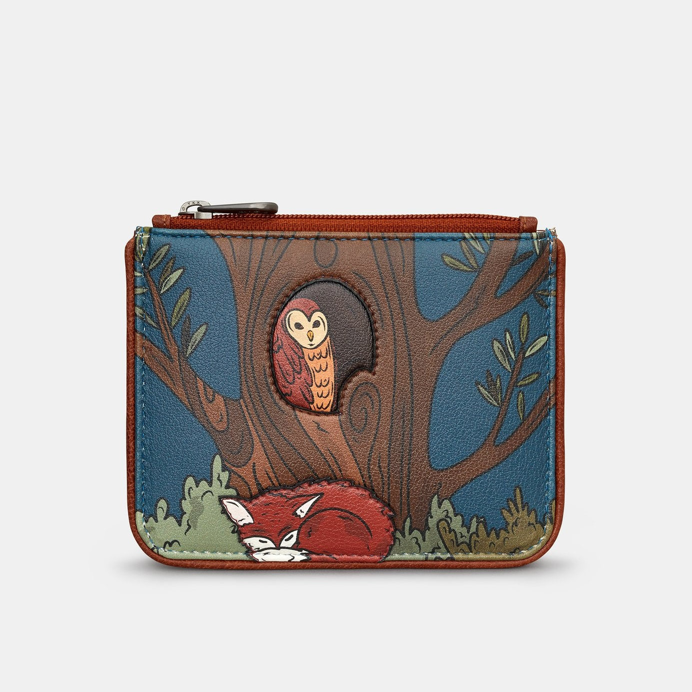 Yoshi Woodland Friends Zip Top Leather Purse | Purse | Best of