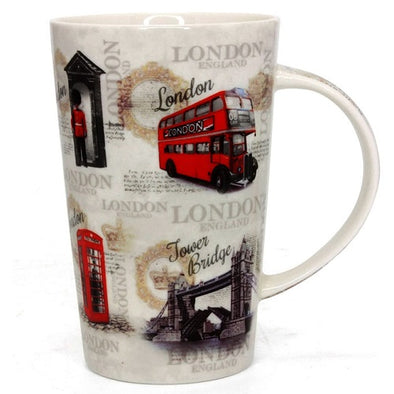 Vintage London Latte Mug