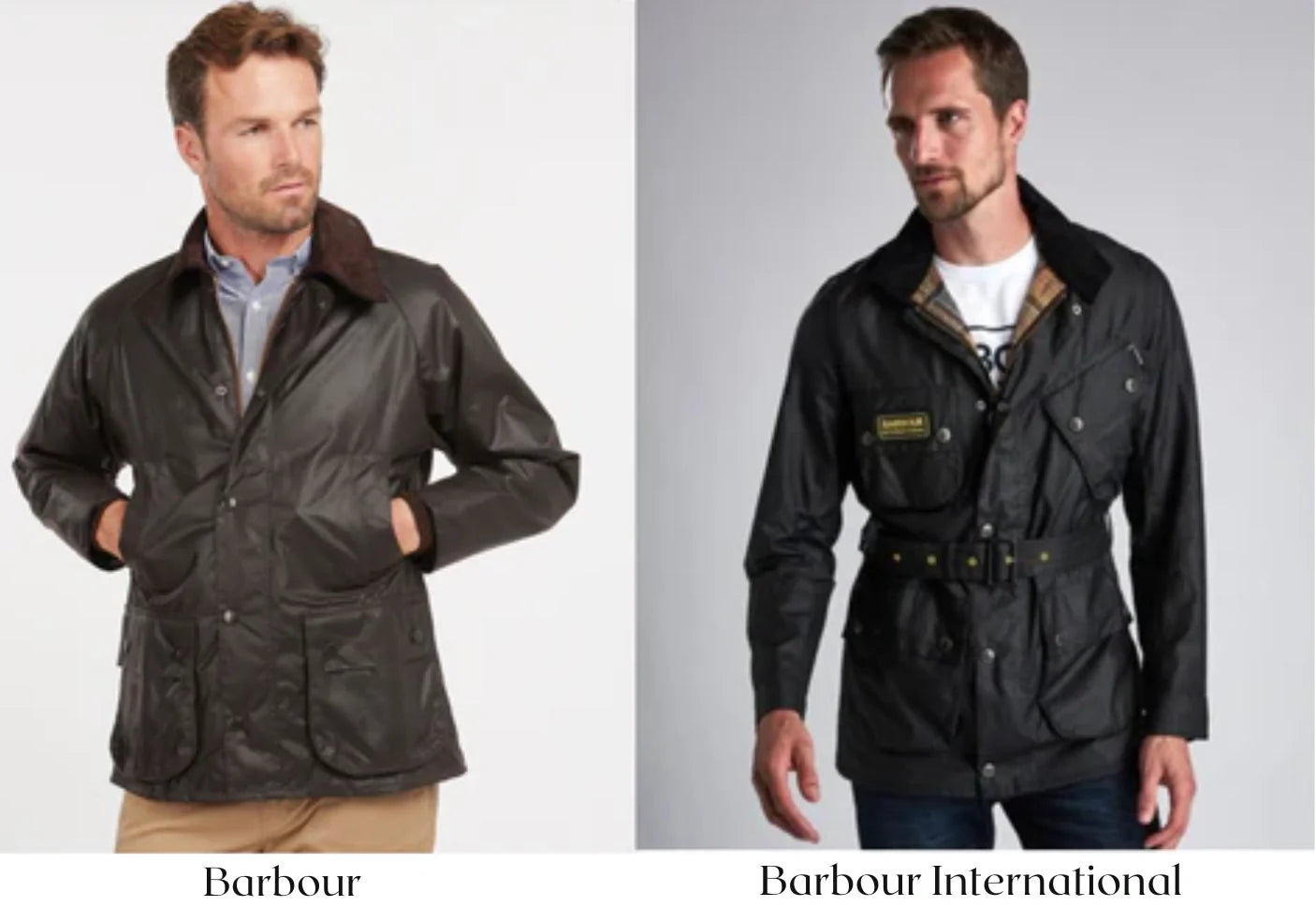 Difference between Barbour and Barbour International