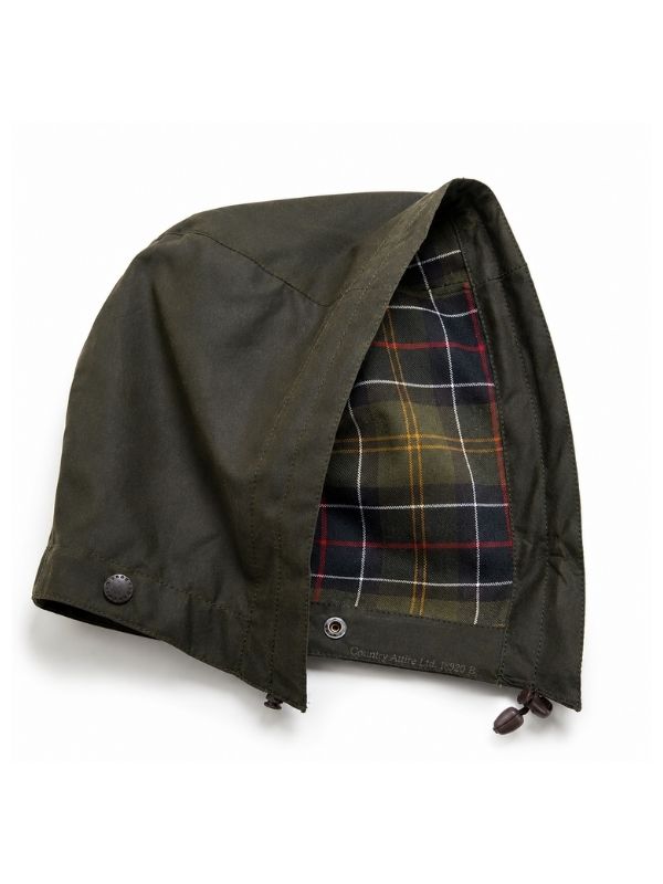 Barbour Classic Sylkoil Hood Olive