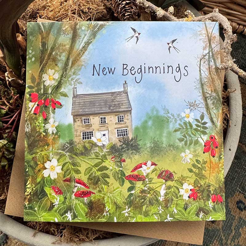 Alex Clark New Beginnings Home Card