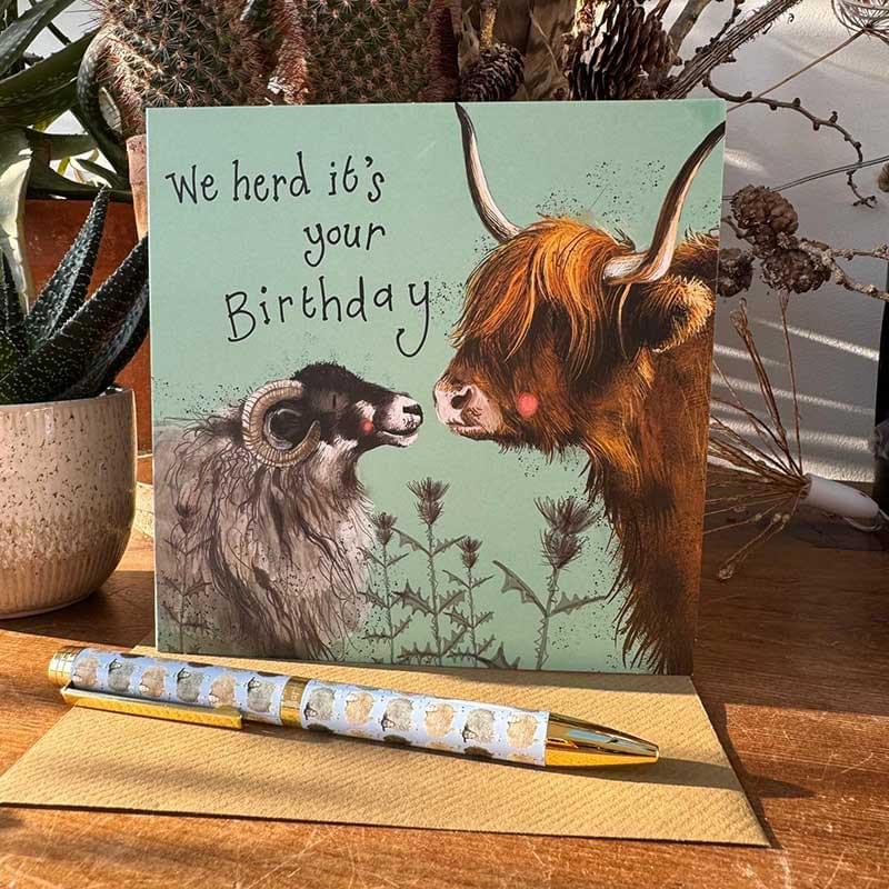 Alex Clark Farmyard Friends Birthday Card