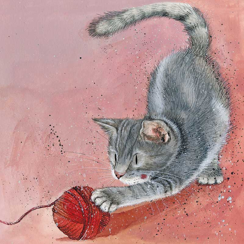 Alex Clark Ball of Wool Blank Card