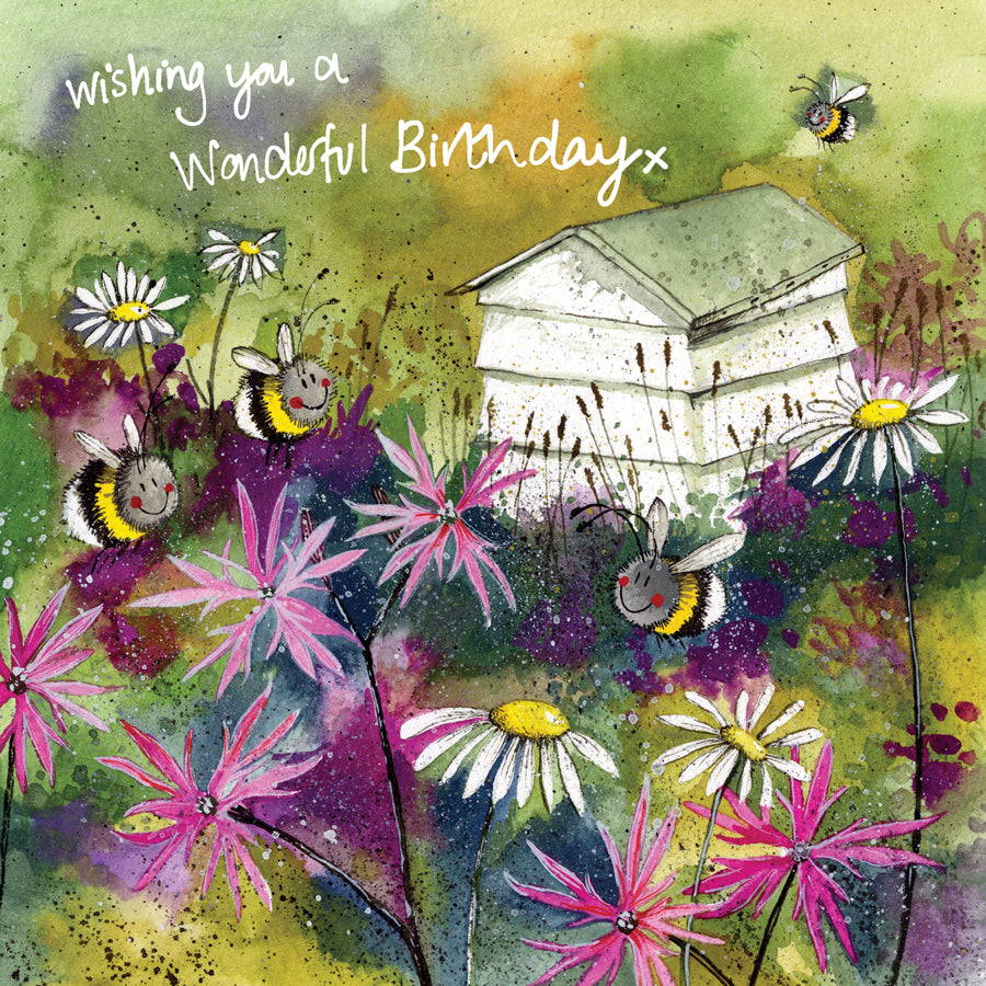 Alex Clark Ragged Robin Birthday Card