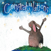 Alex Clark Congratulations Rabbit Card product image