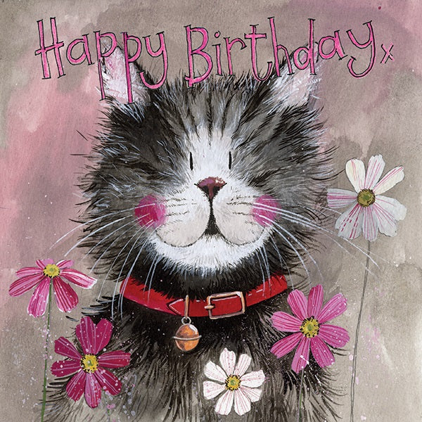 Alex Clark Whiskers Birthday Card