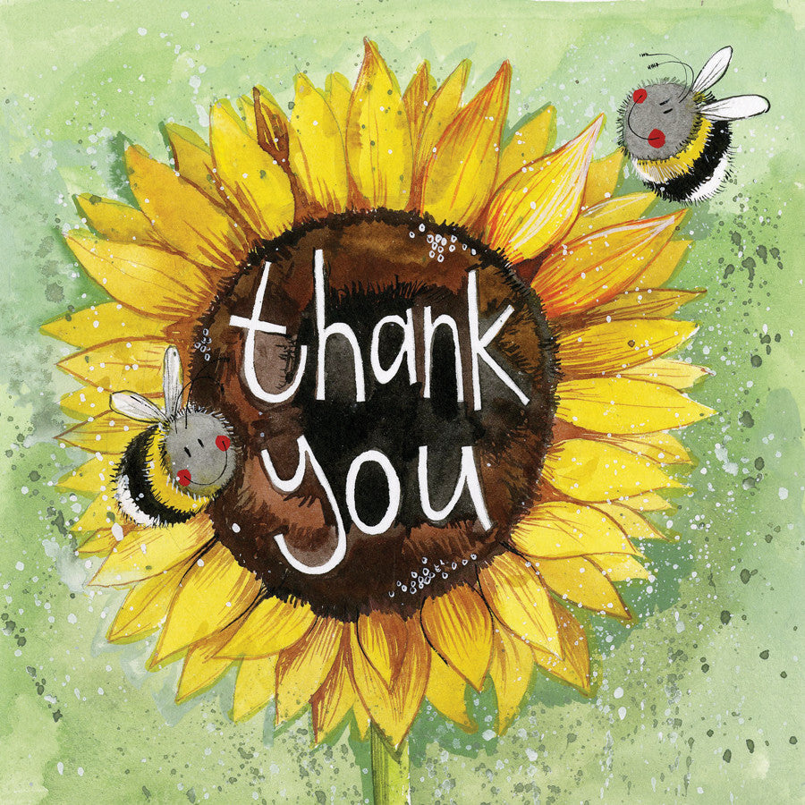 Alex Clark Thank You Sunflower