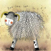 Alex Clark Brian The Sheep Blank Card product image with Sheep