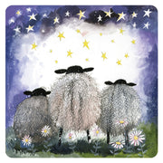 Alex Clark Starlight Sheep Coaster product image with Sheep