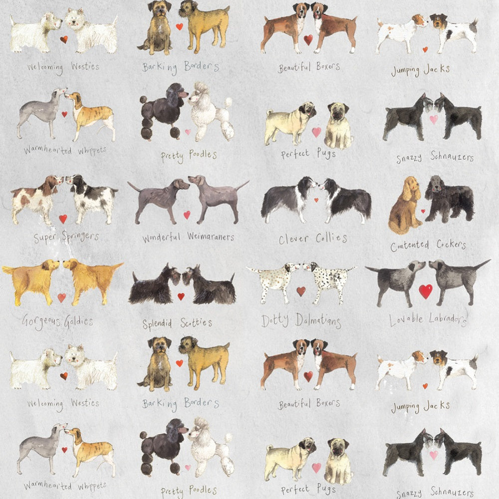 Alex Delightful Dogs Tea Towel