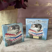 Alex Clark Laundry Basket Compact Mirror product image