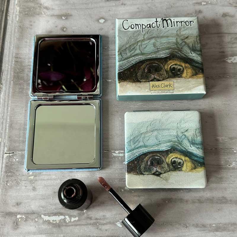 Alex Clark Snouts Compact Mirror