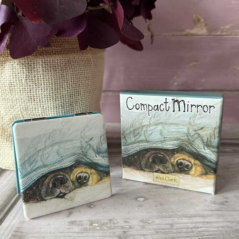 Alex Clark Snouts Compact Mirror