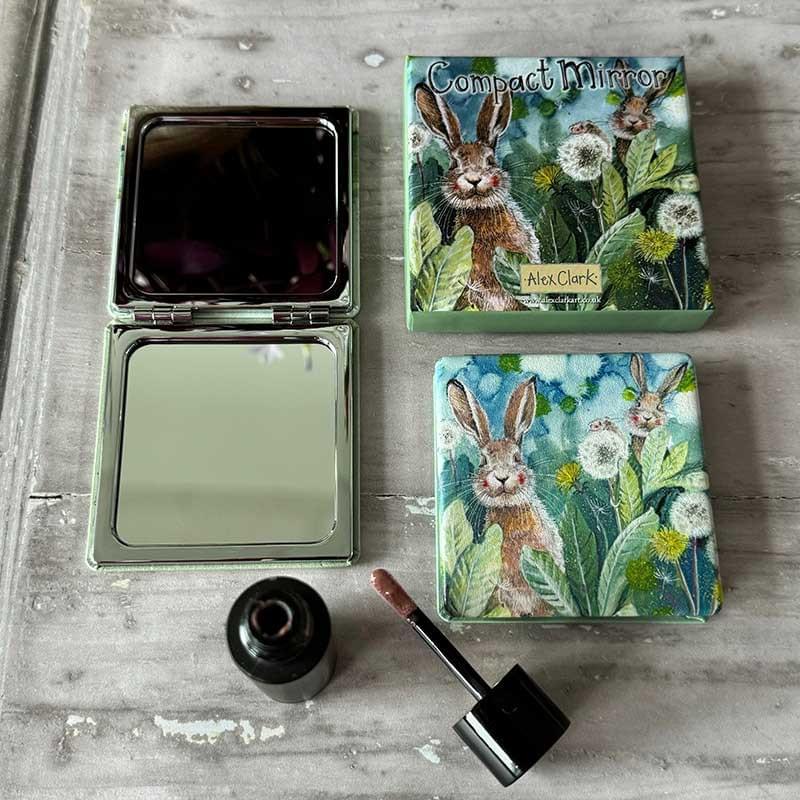 Alex Clark Amongst the Dandelions Compact Mirror