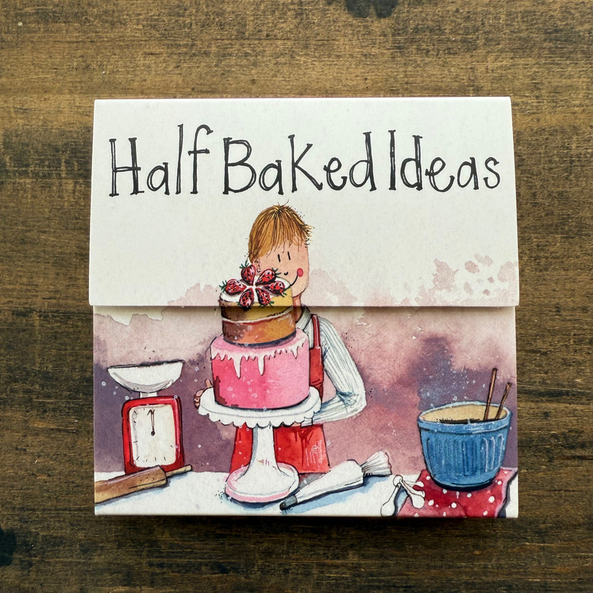 Alex Half Baked Ideas Mini Magnetic Notepad