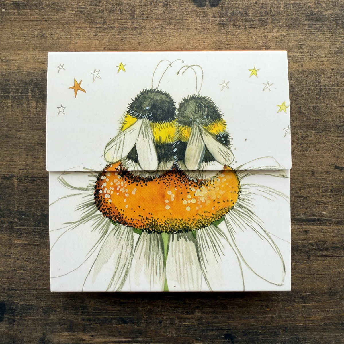 Alex Bees and Daisy Mini Magnetic Notepad
