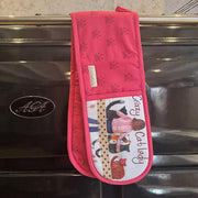 Alex Crazy Cat Lady Double Oven Glove product image with Cat