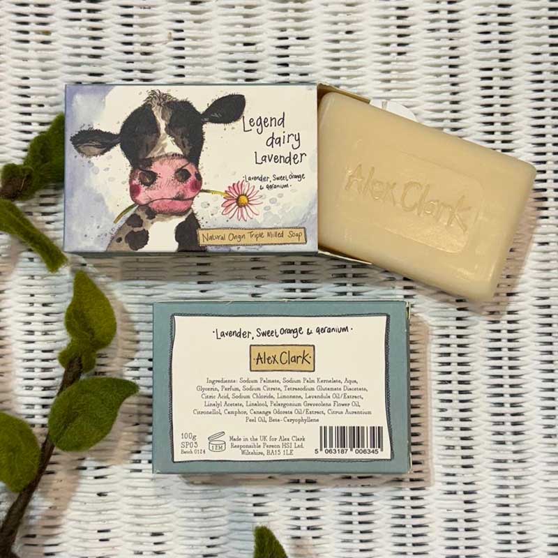 Alex Clark Legend Dairy Lavender Soap