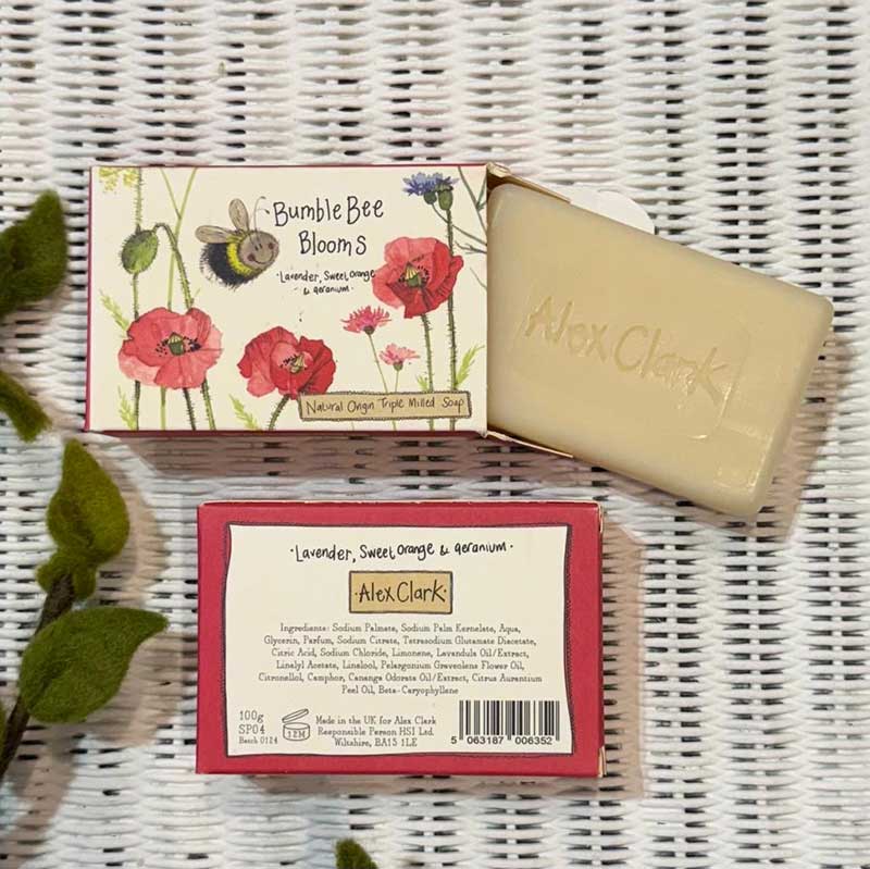 Alex Clark Bumble Bee Blooms Soap
