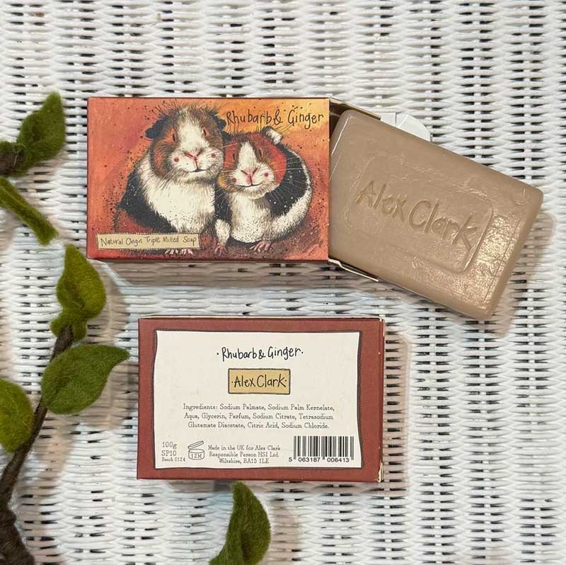 Alex Clark Rhubarb & Ginger Soap