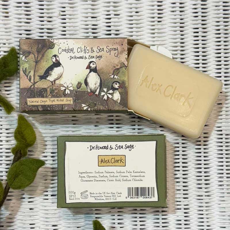 Alex Clark Coastal Cliffs & Sea Spray Soap