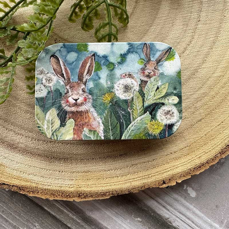 Alex Clark Amongst the Dandelions Small Sliding Tin