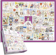 The Crown- Tim Bulmer King Charles III Jigsaw Puzzle, 1000 pieces Jigsaw Puzzle product image with King Charles, Jigsaw