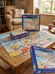 Mike Jupp I Love Summer 1000 Piece Jigsaw Puzzle product image with Jigsaw