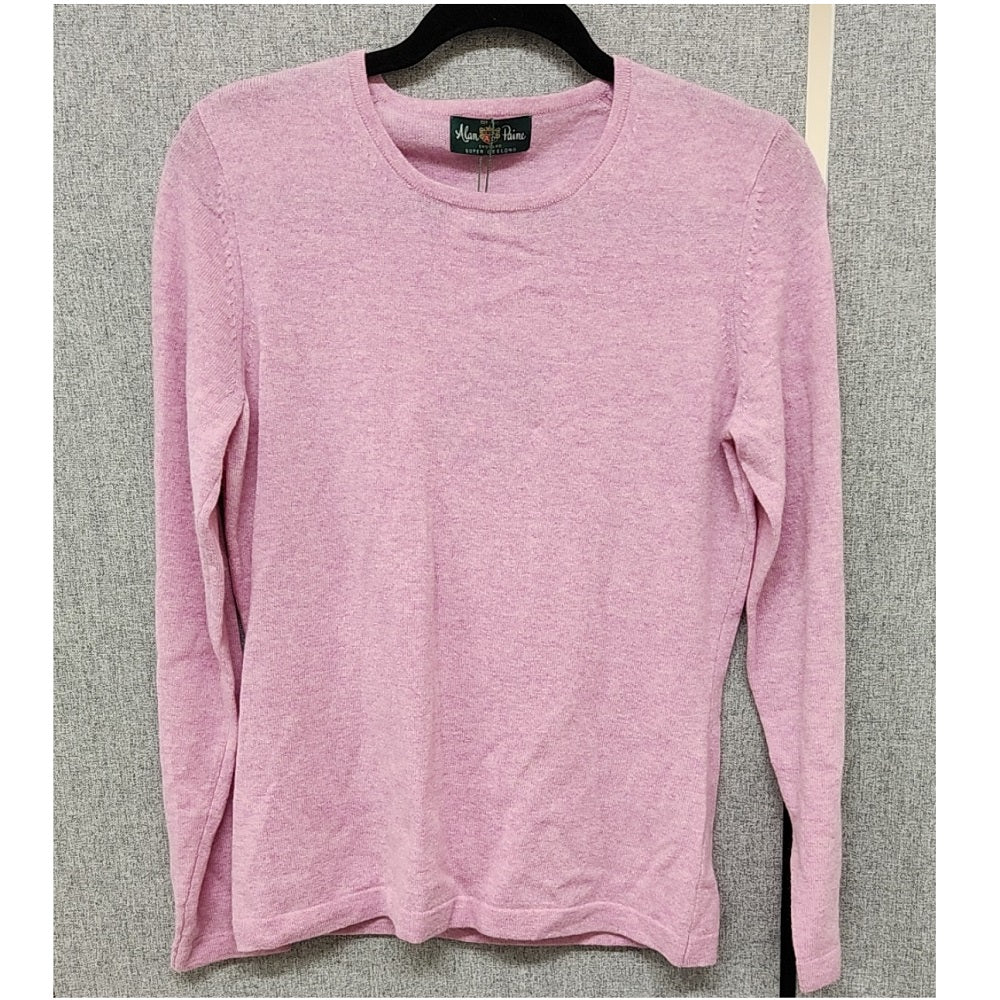 Alan Paine Harriet Ladies Inset T-Shirt In Flamingo Size US16