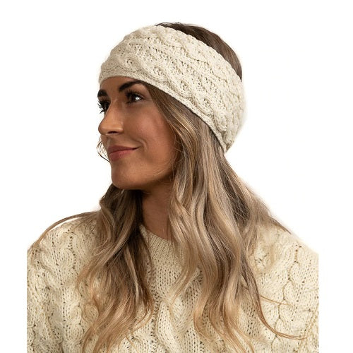 Aran Crossover Headband Classic Aran Headband product image with Aran, Classic