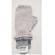 Aran Woollen Mills SuperSoft Merino Fingerless Mitts Feather Grey Gloves product image with Aran, Merino