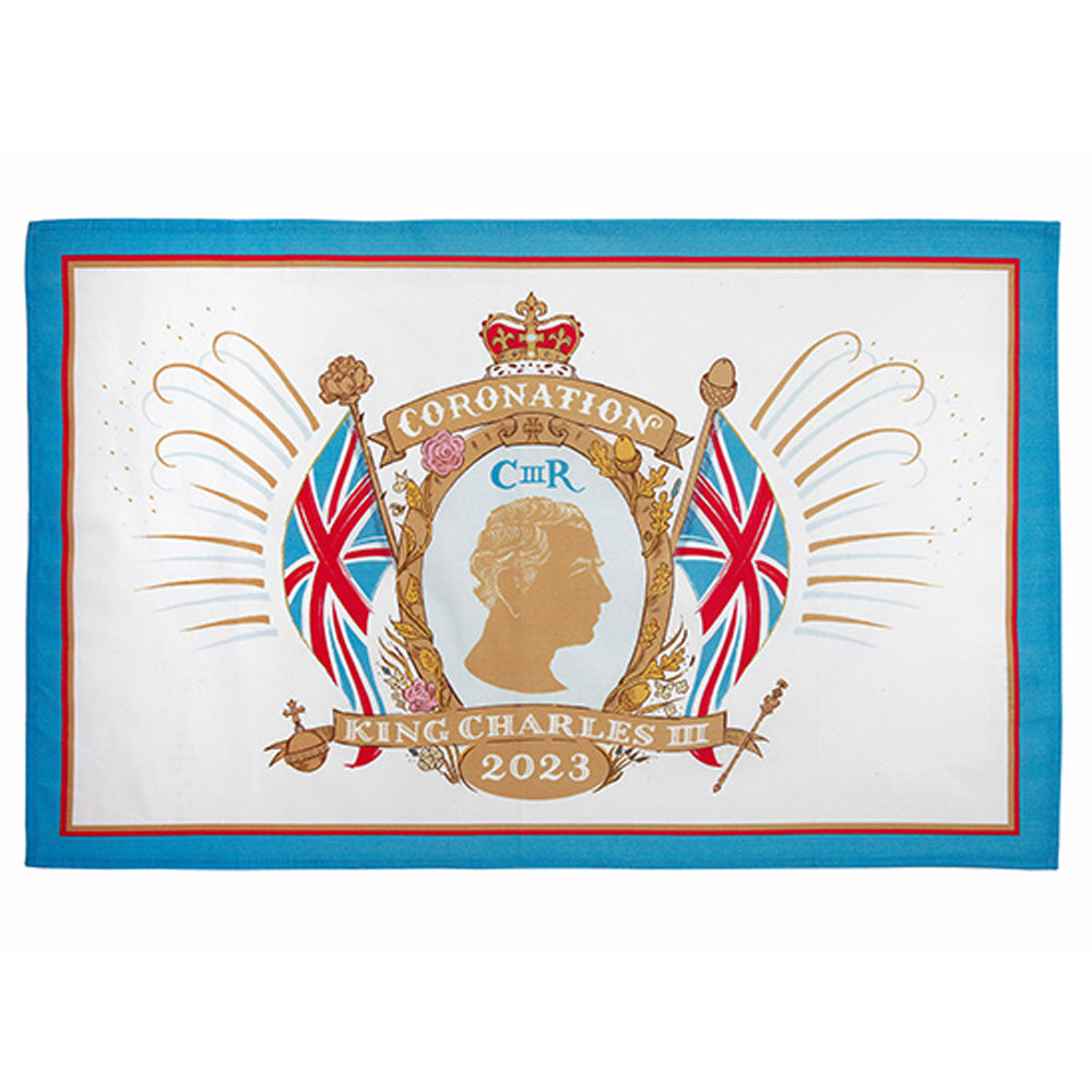 Alice Tait Coronation Tea Towel Crest