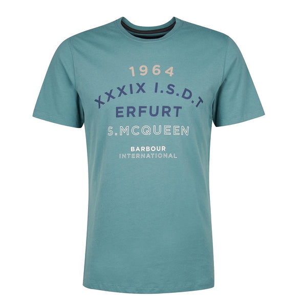 Barbour International Tanner North Atlantic Blue T-Shirt