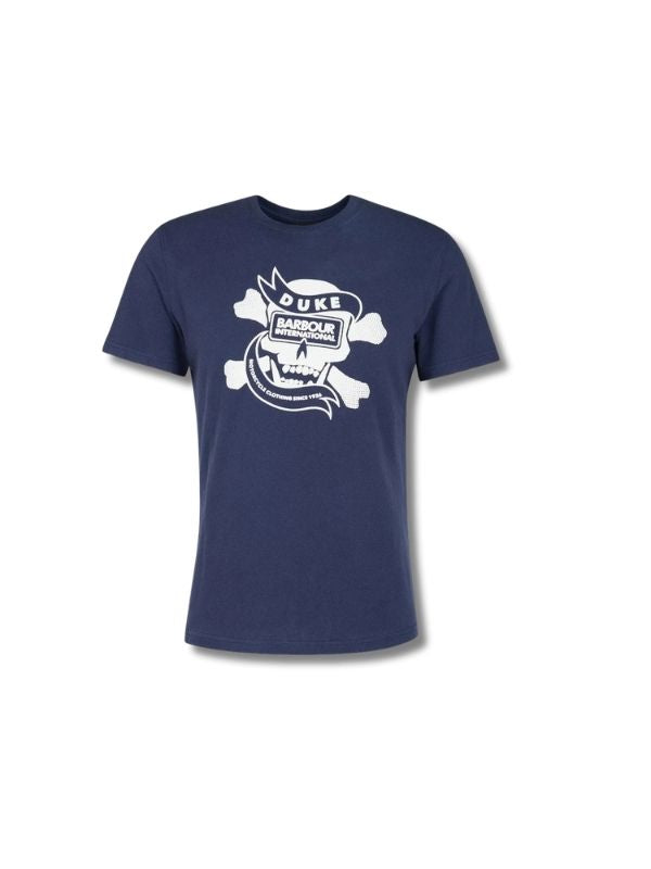 Barbour International Angle(Duke22) T-shirt Deep Navy Size L T-Shirt product image with Barbour