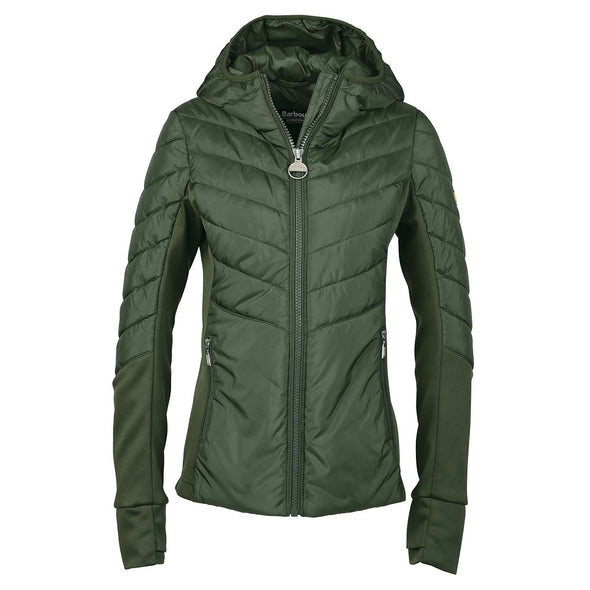 Barbour International Allen Quilted Sweat In Lugano Size 10