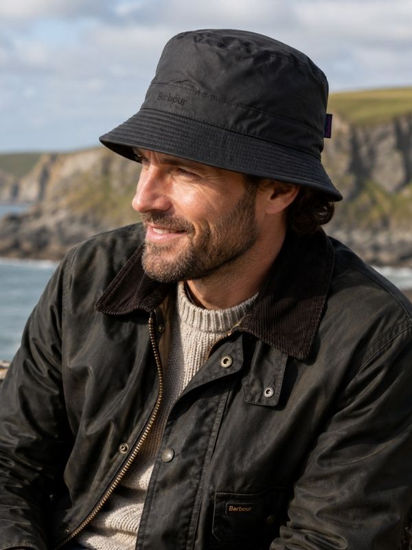 Barbour Wax Sports Hat Best of British NBPT  Men.