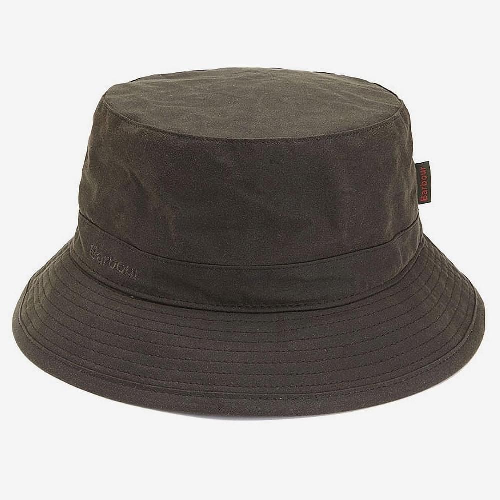 Barbour Wax Bucket Hat Olive Size L Bucket Hat product image with Barbour, Wax