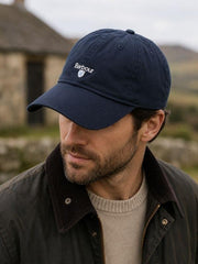 Barbour Cascade Sports Cap Navy Cap product image with Barbour