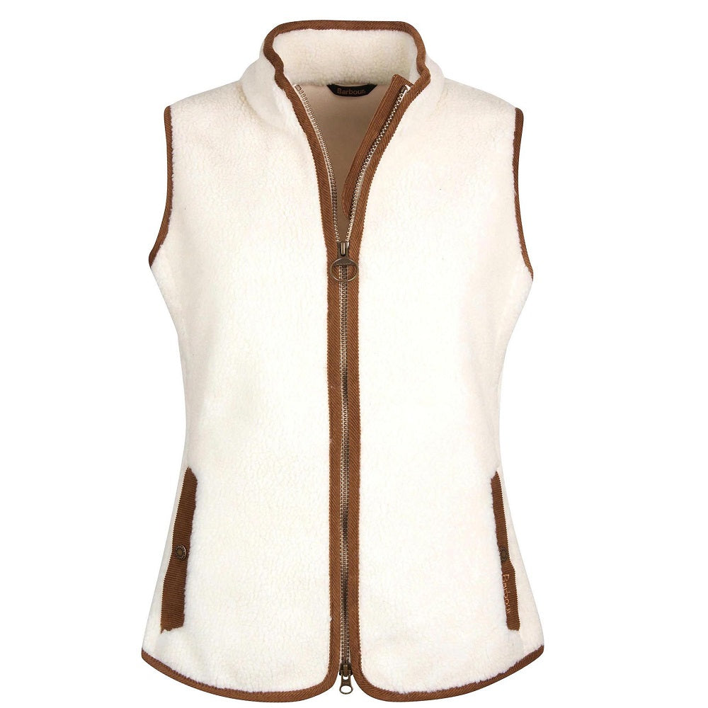 Barbour Burford Fleece Winter Pearl/Classic