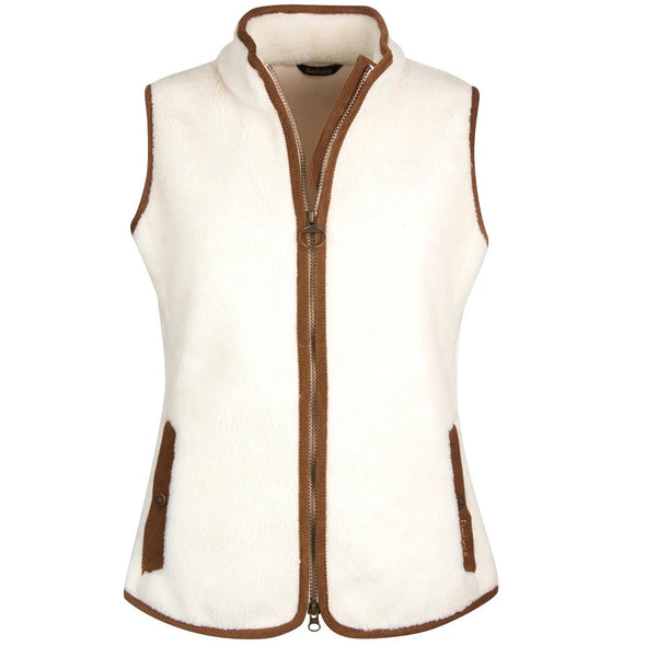 Barbour Burford Fleece Winter Pearl-Classic Size 4