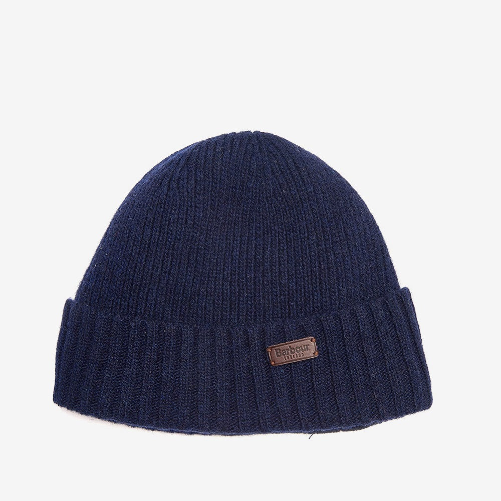 Barbour Beanie Carlton Dark Navy product image with Barbour