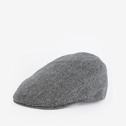 Barbour Cheviot Flat Cap Charcoal Check Flat Cap product image with Barbour
