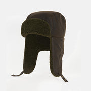 Barbour Morar Wax Trapper Hat Olive Hat product image with Barbour, Wax