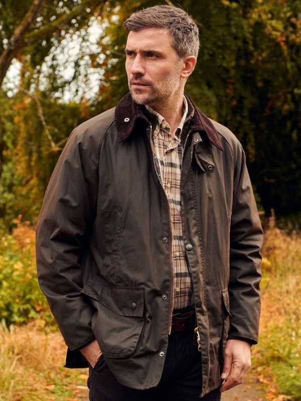 Barbour Men's Beaufort Wax Jacket Best of British NBPT  Men.