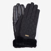 Barbour Norwood Quilted Gloves In Black