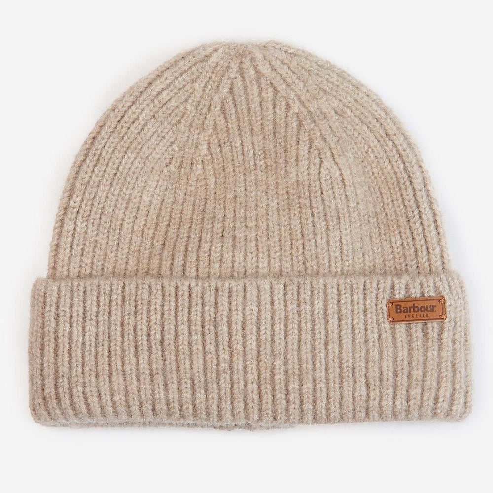 Barbour Womens Pendle Beanie Lt Trench