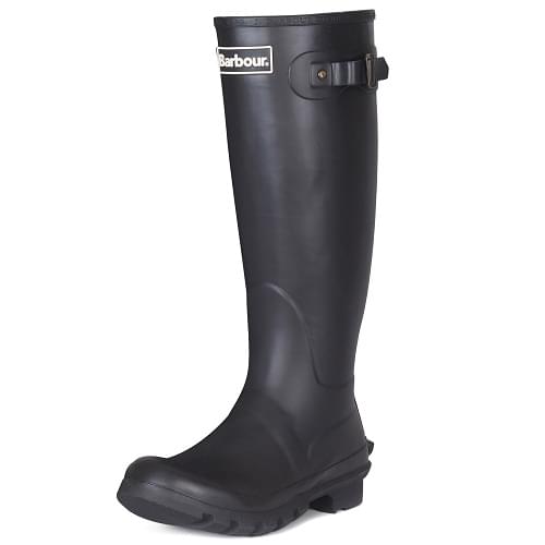 Barbour Womens Wellington Bede Boot Black Size 7 Boot product image with Barbour