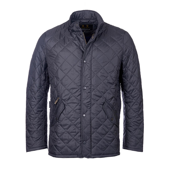 Barbour Flyweight Chelsea Quilted Jacket In Navy Size L